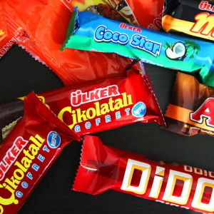 Turkish snacks and chocolate